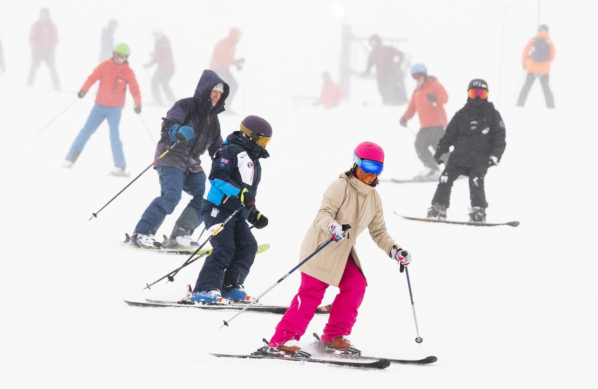 Skiers back on the slopes as resorts open after snowfall