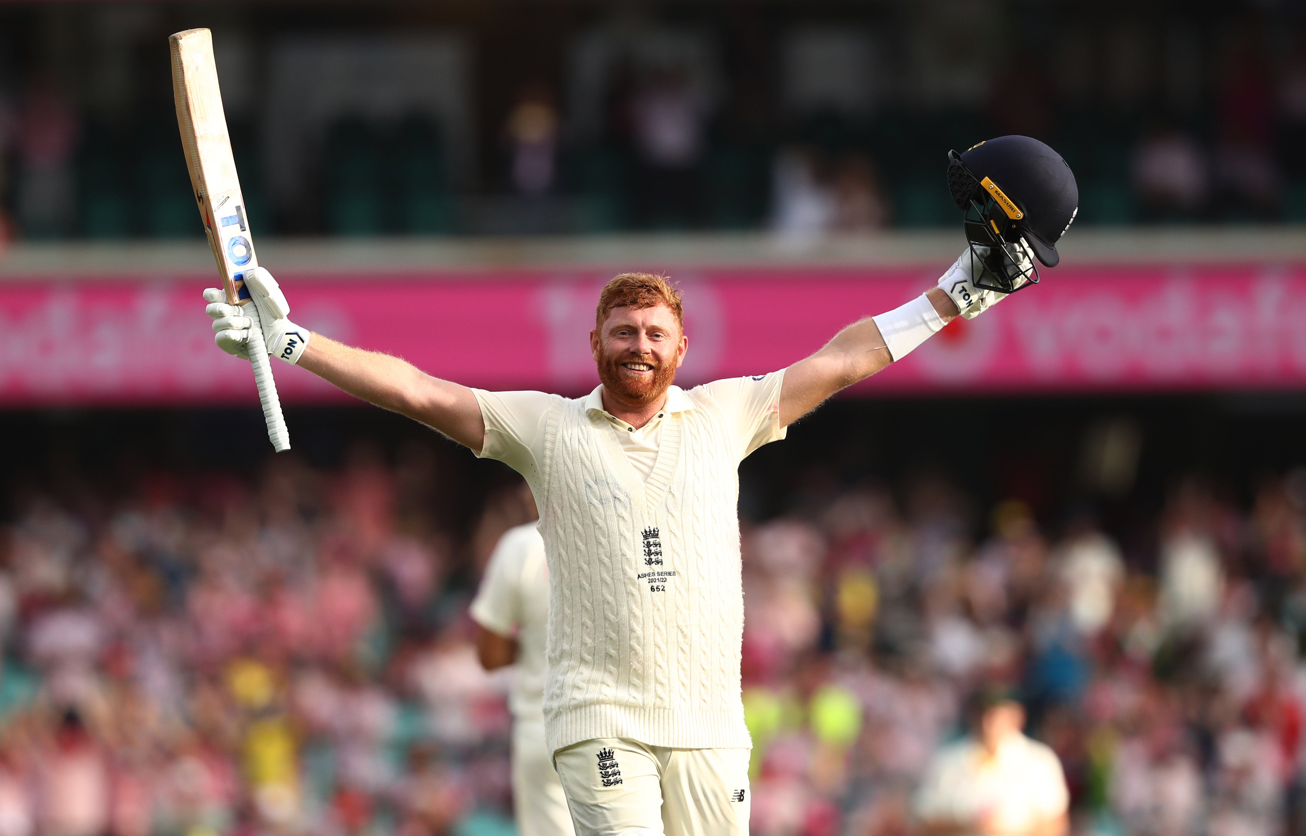 The 32-year-old conquered a daunting set of circumstances to reach 103 not out in the final over