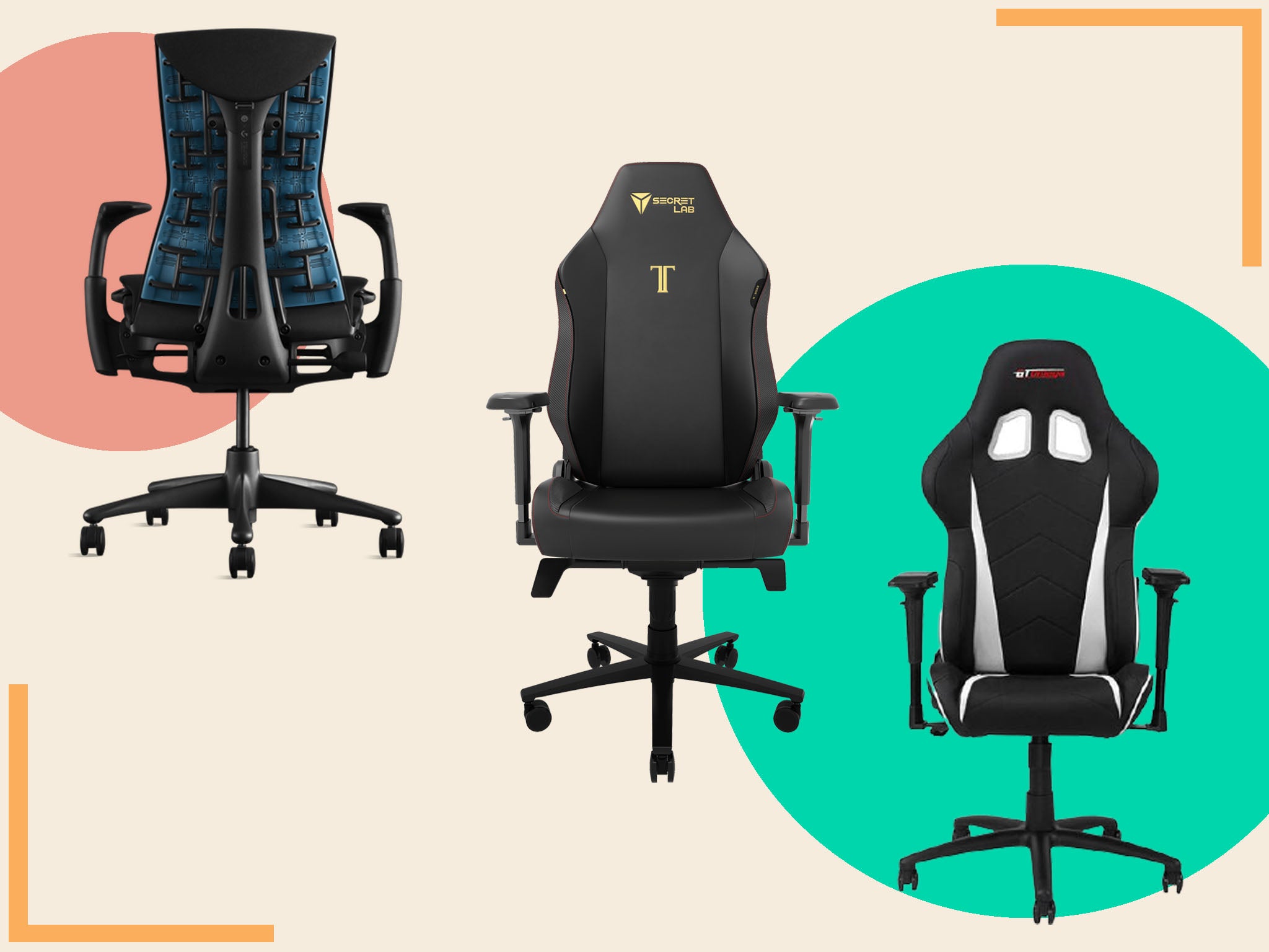 Racing Style Office Chair Computer Gaming Chair with Massage E-Sports Chair for Gamer Blue Reclining Gaming Desk Chair Big and Tall Gaming Chair for Adults Ergonomic Gaming Chair with Footrest 