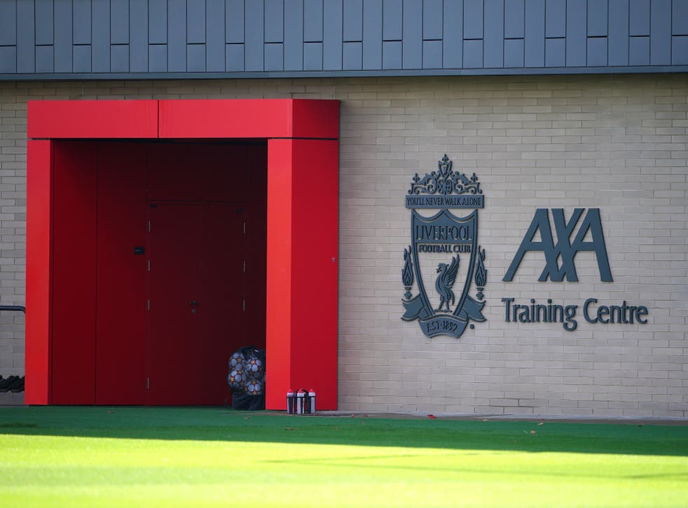 Liverpool have reopened their first-team training complex after a 48-hour Covid shutdown (Peter Byrne/PA)