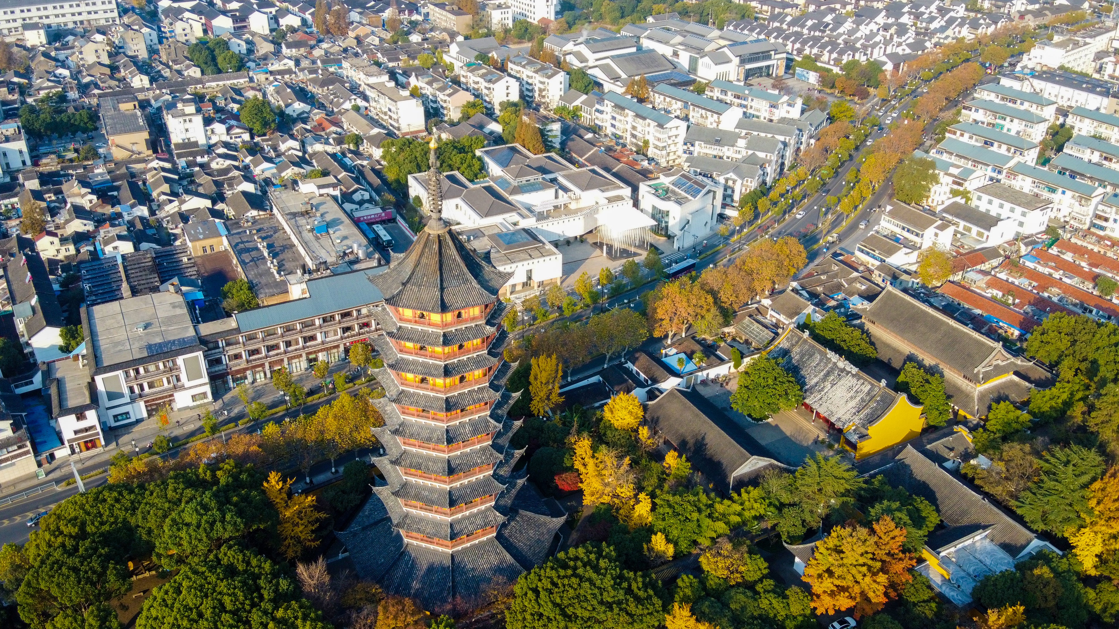 The Beisita pagoda in Suzhou, Jiangsu province