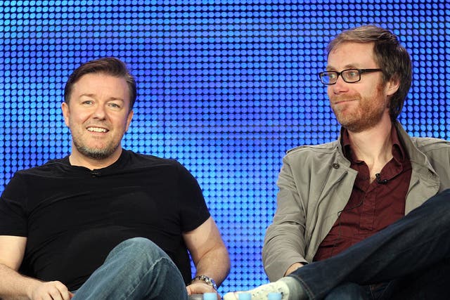 <p>Ricky Gervais and Stephen Merchant have forged their own career paths</p>