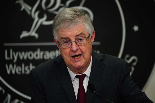 Wales First Minister Mark Drakeford has said England is a ‘global outlier’ in the fight against the Omicron wave of coronavirus because of its anti-restrictions stance (Welsh Government/PA)