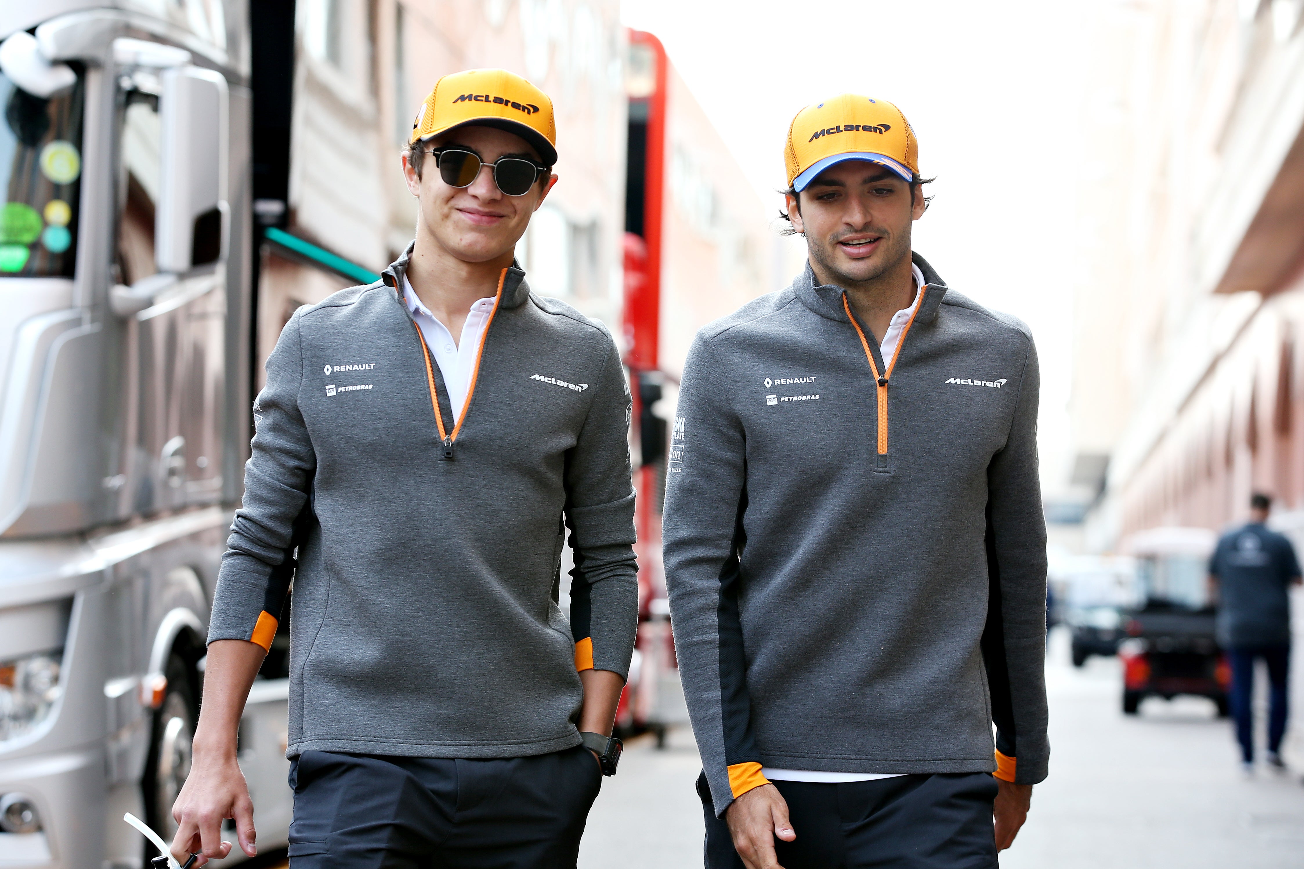 Lando Norris and Carlos Sainz were teammates at McLaren