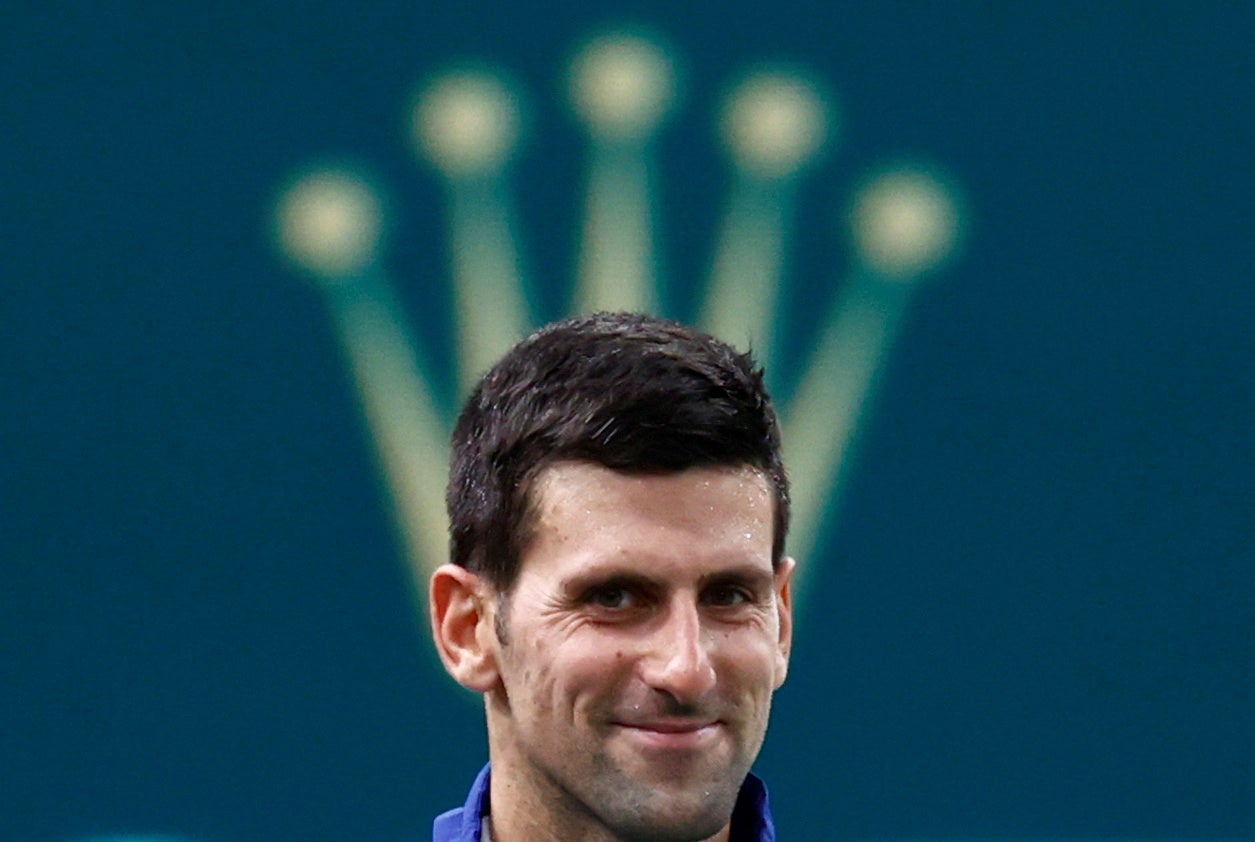 Serbia's Novak Djokovic