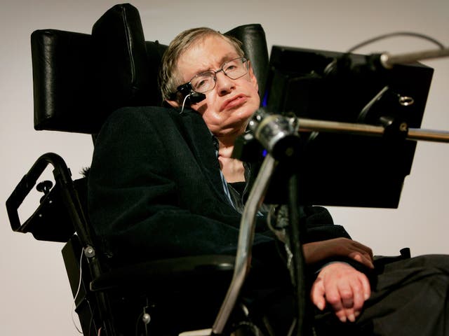 <p>Stephen Hawking en 2007</p>