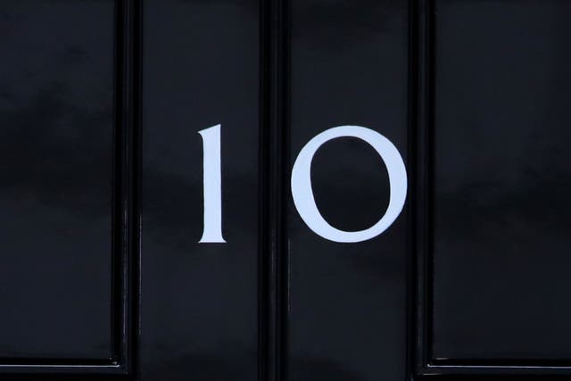 The door to 10 Downing Street (Aaron Chown/PA)