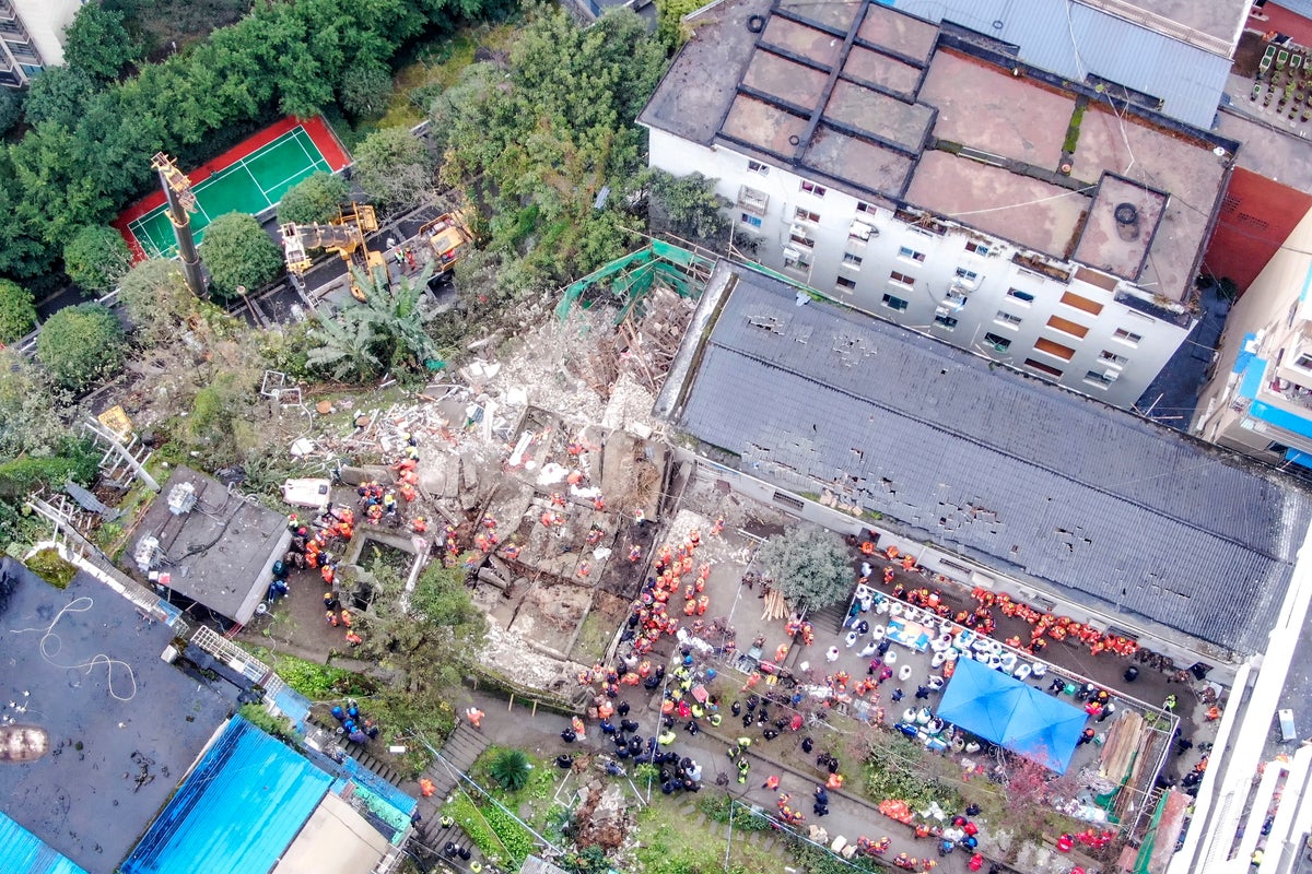 16 dead in lunchtime blast at cafeteria in southern China | The Independent