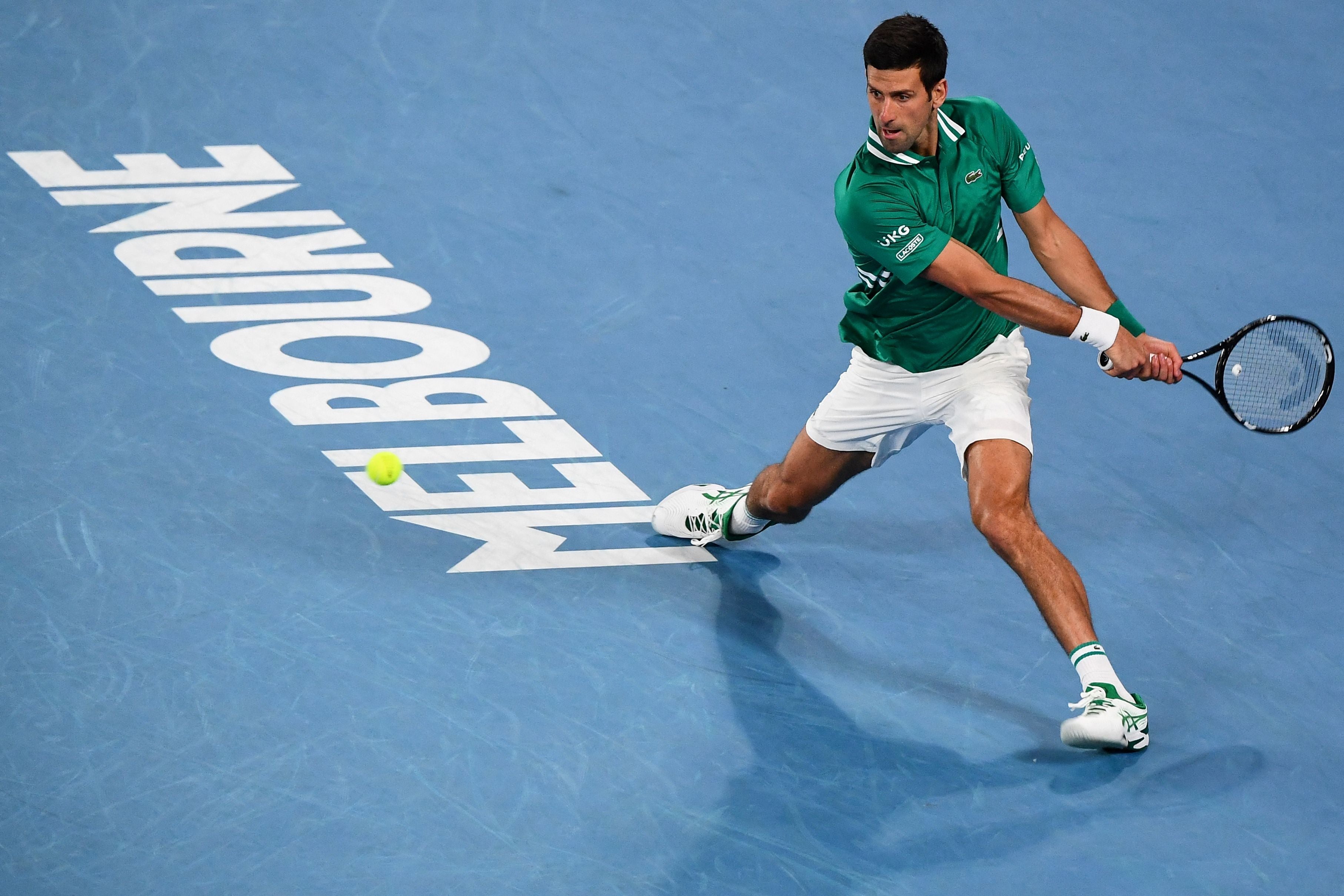Djokovic is stuck in immigration detention after arriving in Australia to play in the tennis open.