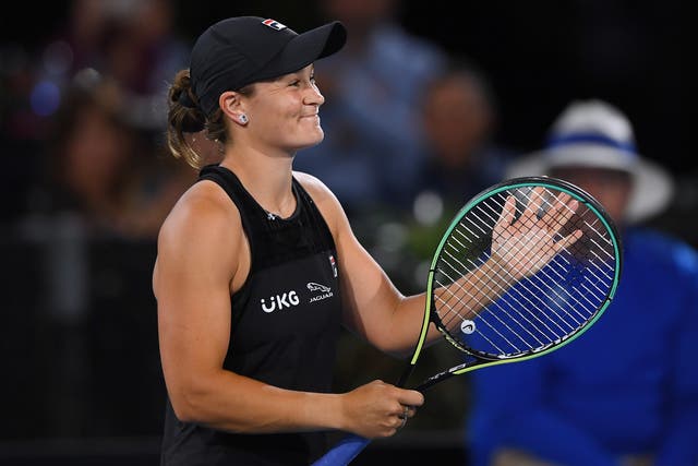 <p>BArty celebrated another win</p>