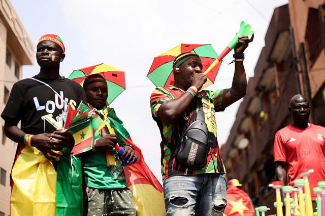 <p>Fans in Yaoundé are getting excited for the start of AFCON</p>