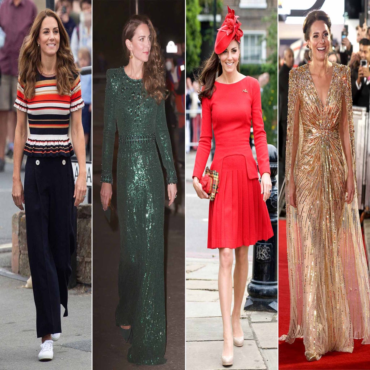 Photos: All the Looks Kate Middleton Wore on the Royal Train Tour