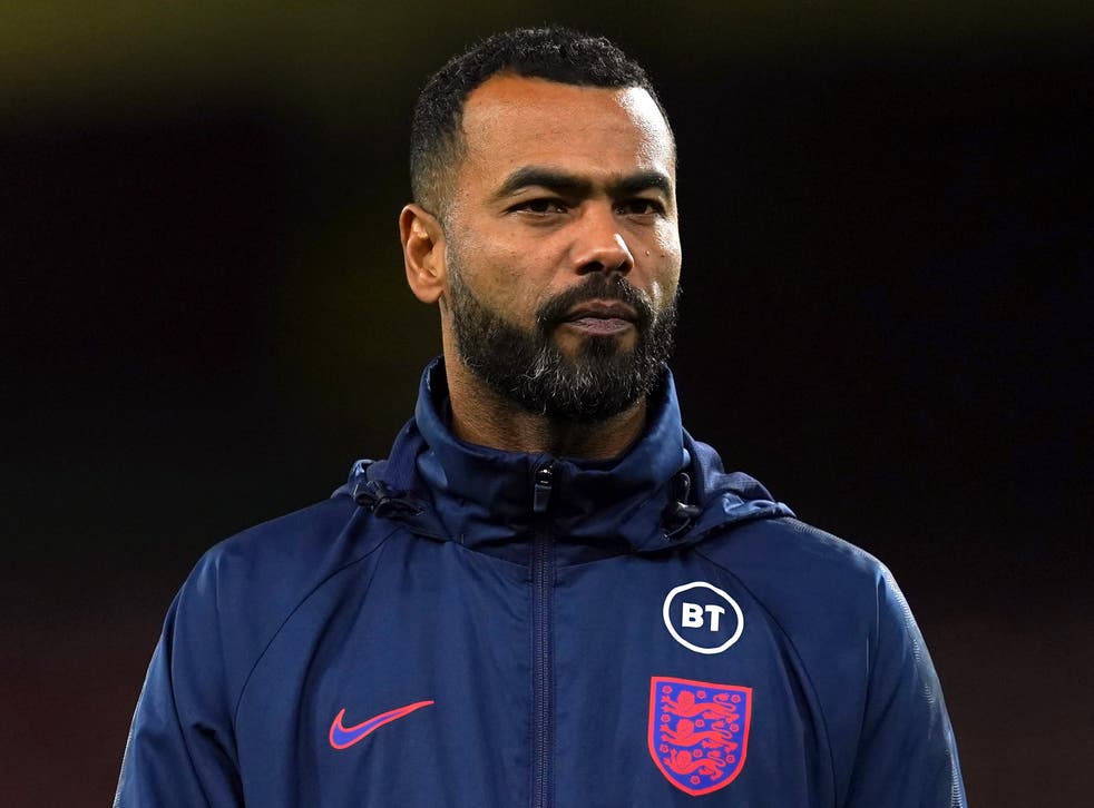 Ashley Cole was part of the television commentary team at Swindon (PA Images/Martin Rickett)