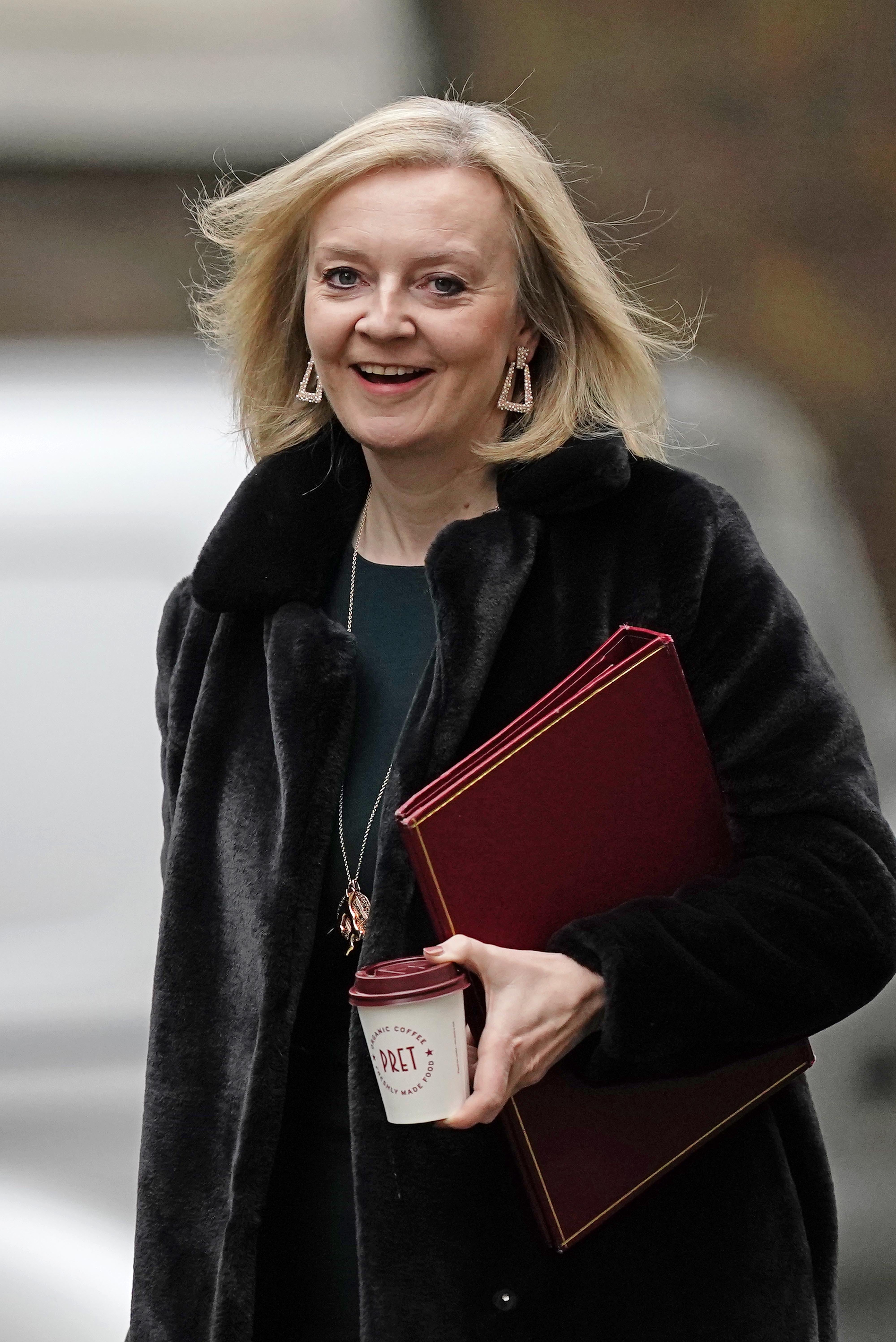 Liz Truss (Aaron Chown/PA)
