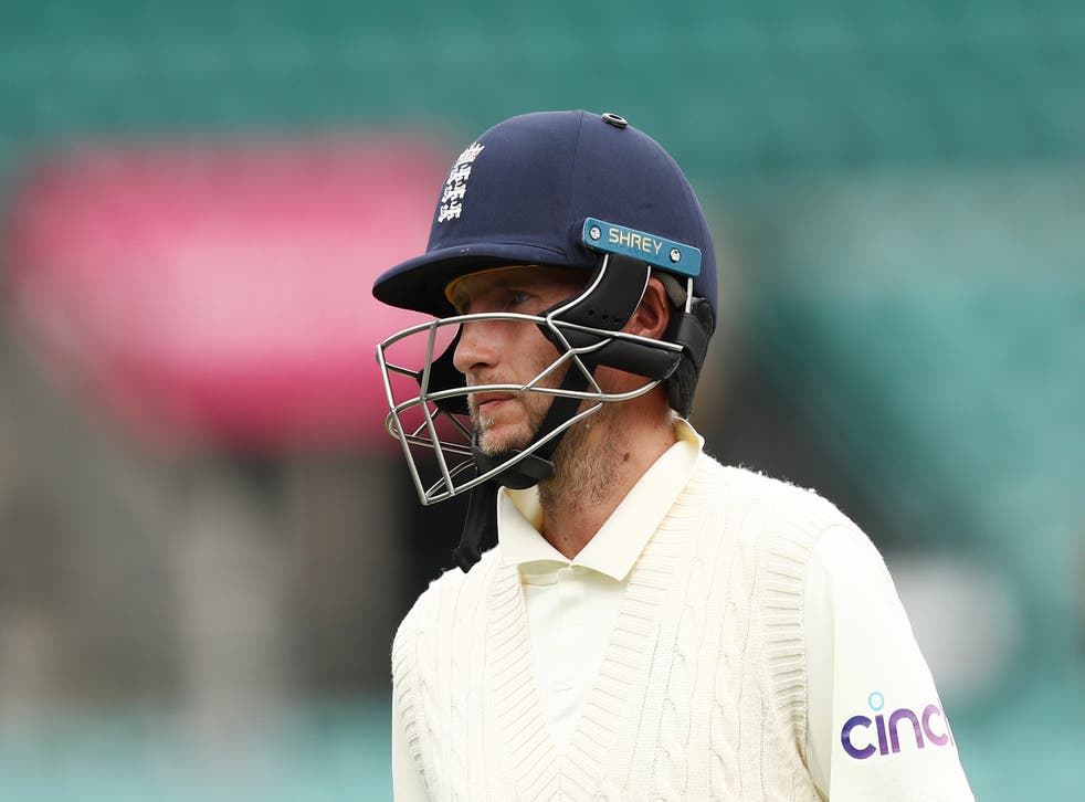 Joe Root was relieved to see England hold on for a draw in Sydney (Jason O’Brien/PA)