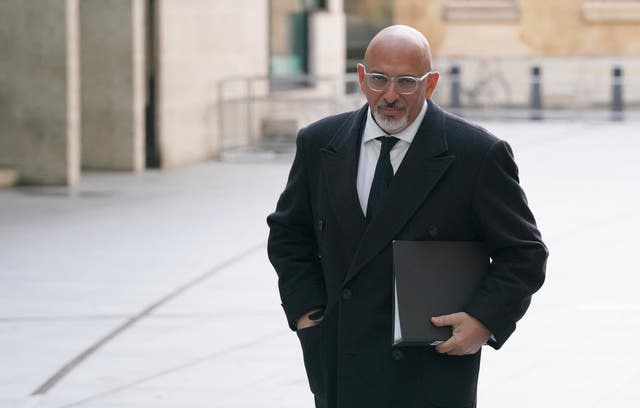 <p>Education Secretary Nadhim Zahawi said the next two weeks will be ‘bumpy’ with teacher absences (Ian West/PA)</p>