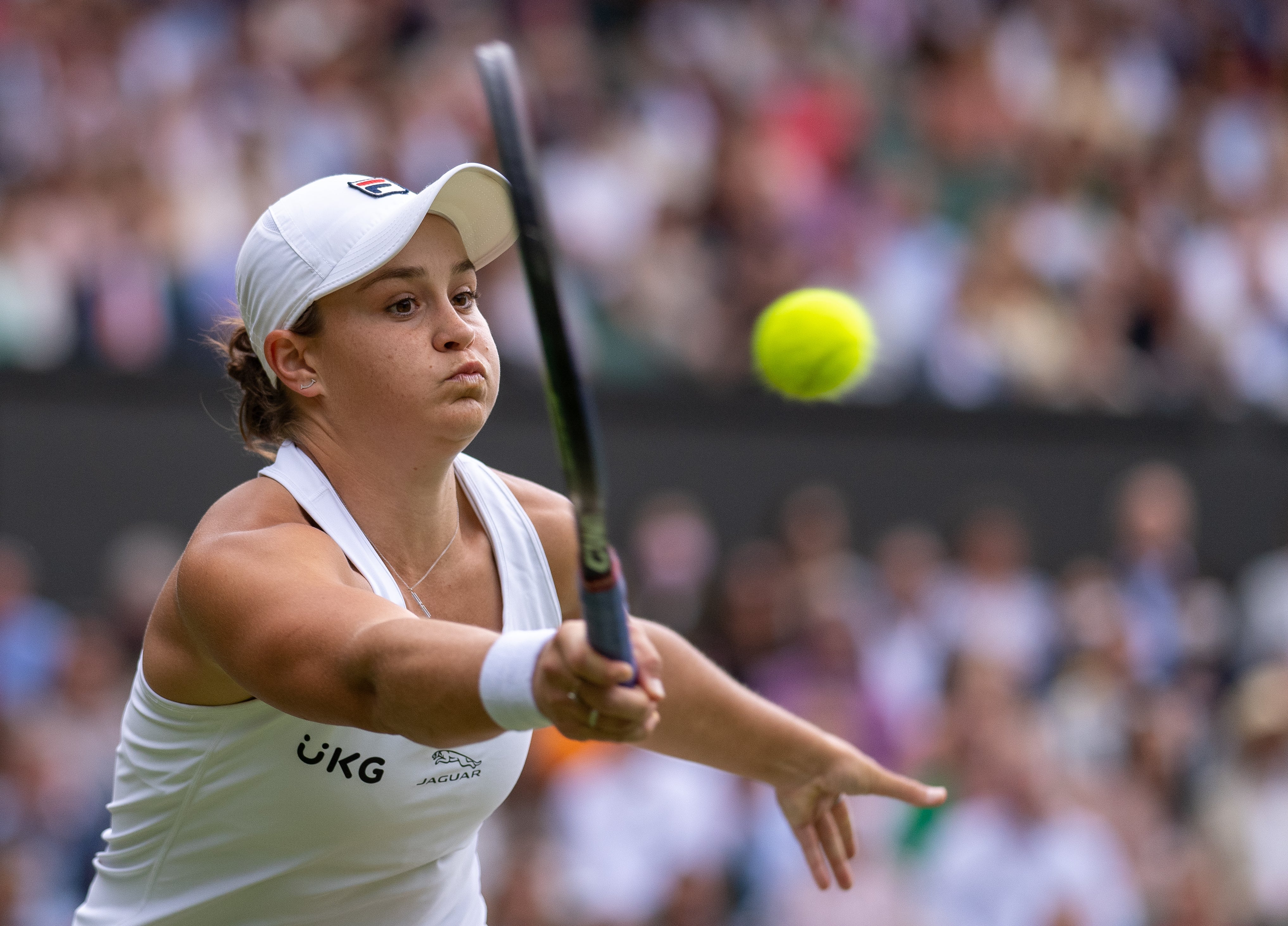 Ashleigh Barty is the reigning Wimbledon champion (Jed Leicester/PA)
