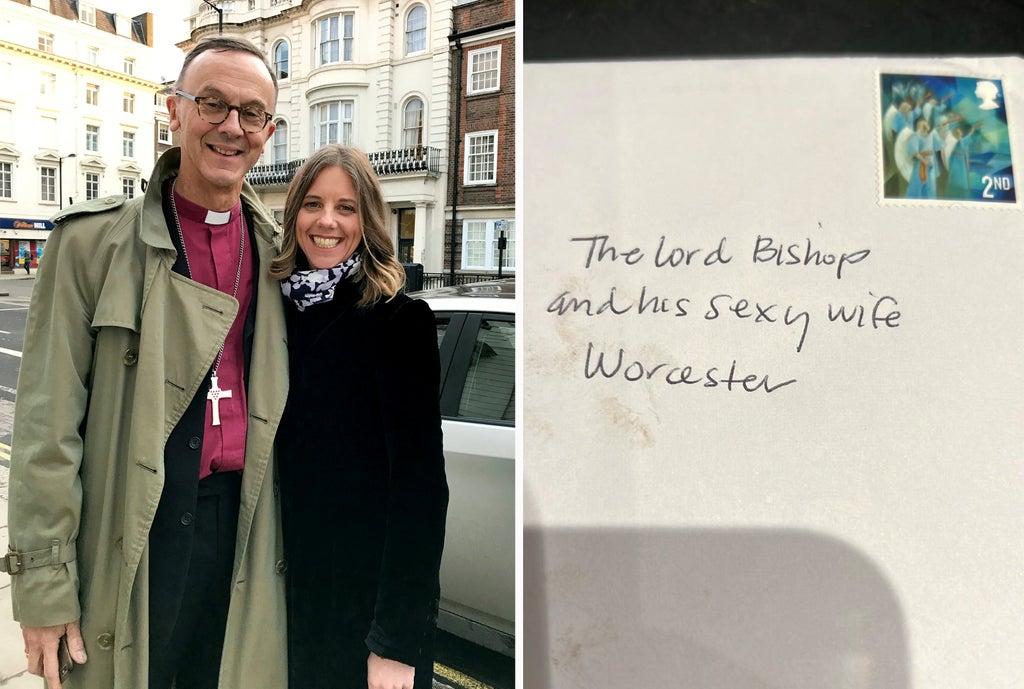 Bishop stunned after he received letter addressed to ‘The Lord Bishop and his sexy wife’