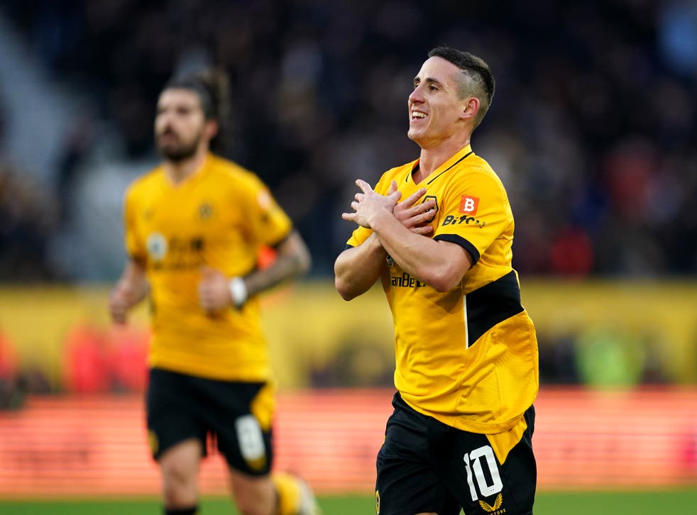 <p>Daniel Podence notched twice for Wolves (Nick Potts/PA)</p>