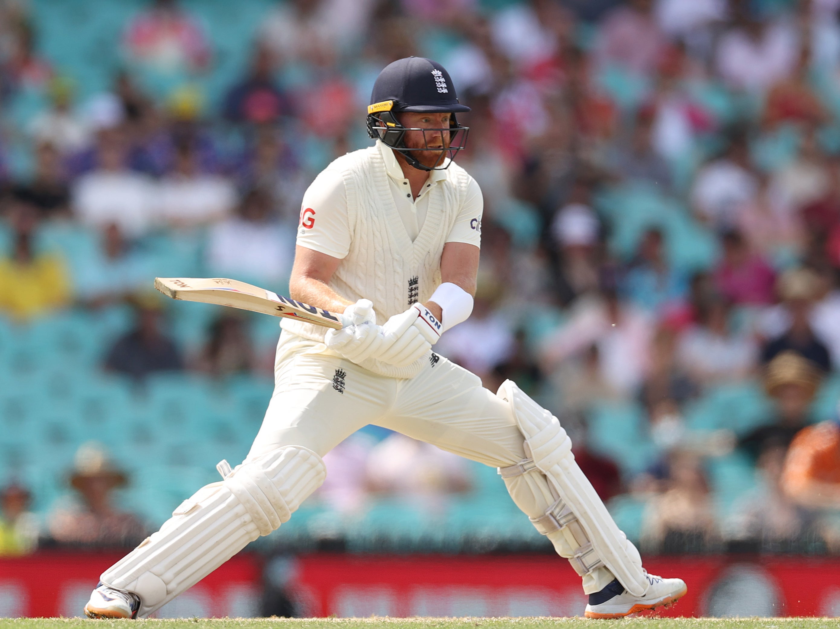 Bairstow absorbed 105 balls on the final day, spending 32 overs