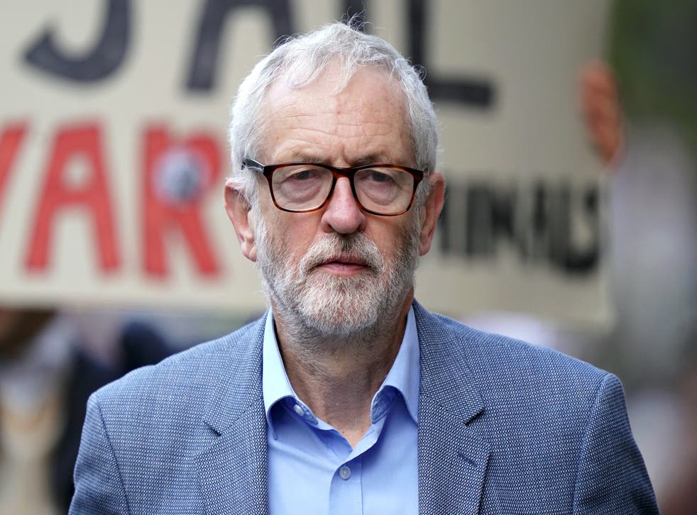 Jeremy Corbyn (pictured) should apologise to the Jewish community for the ‘pain and anguish’ caused under his leadership, Anas Sarwar says (Kirsty O’Connor/PA)