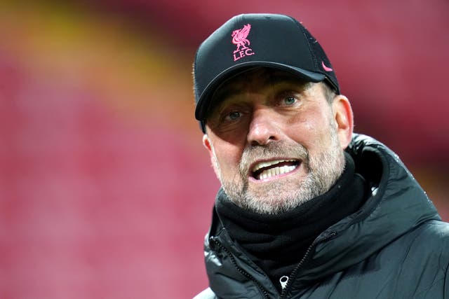 Jurgen Klopp has had to contend with Covid-19 himself in recent weeks (Nick Potts/PA)