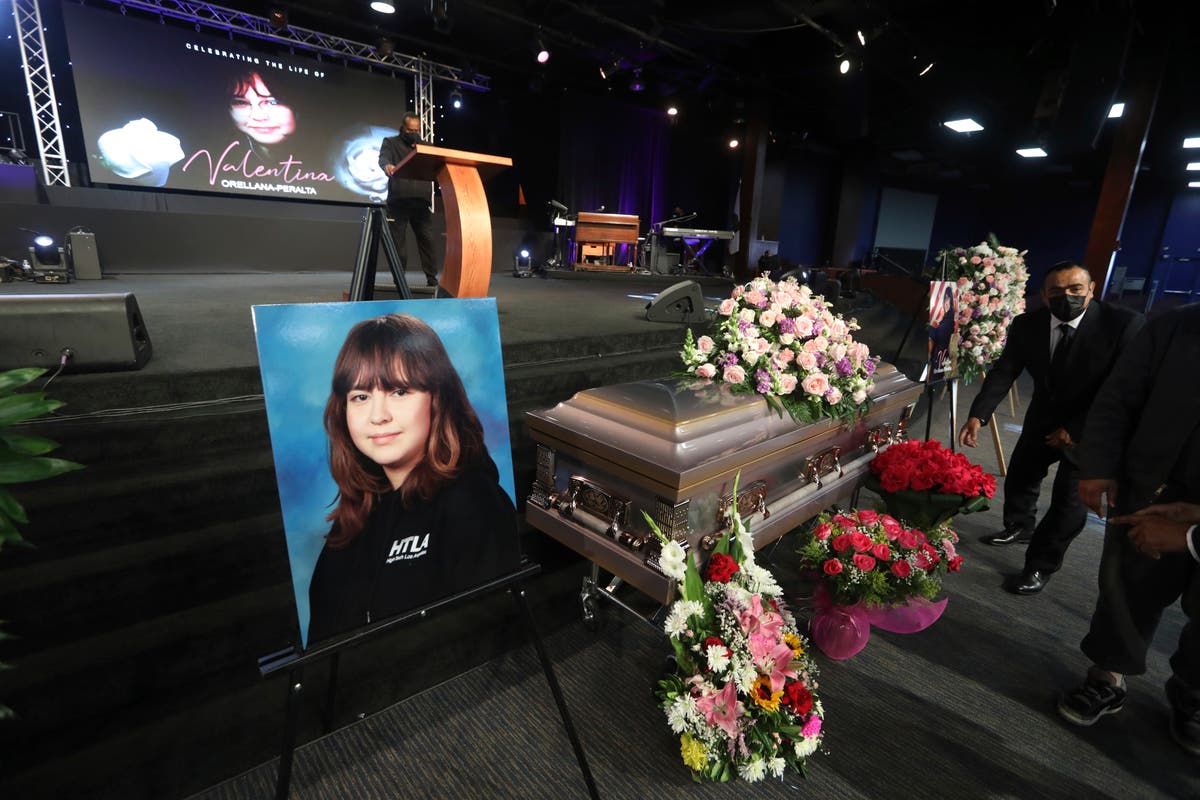 14-year-old girl shot by police remembered at LA funeral 14-year-old girl shot by police remembered at LA funeral