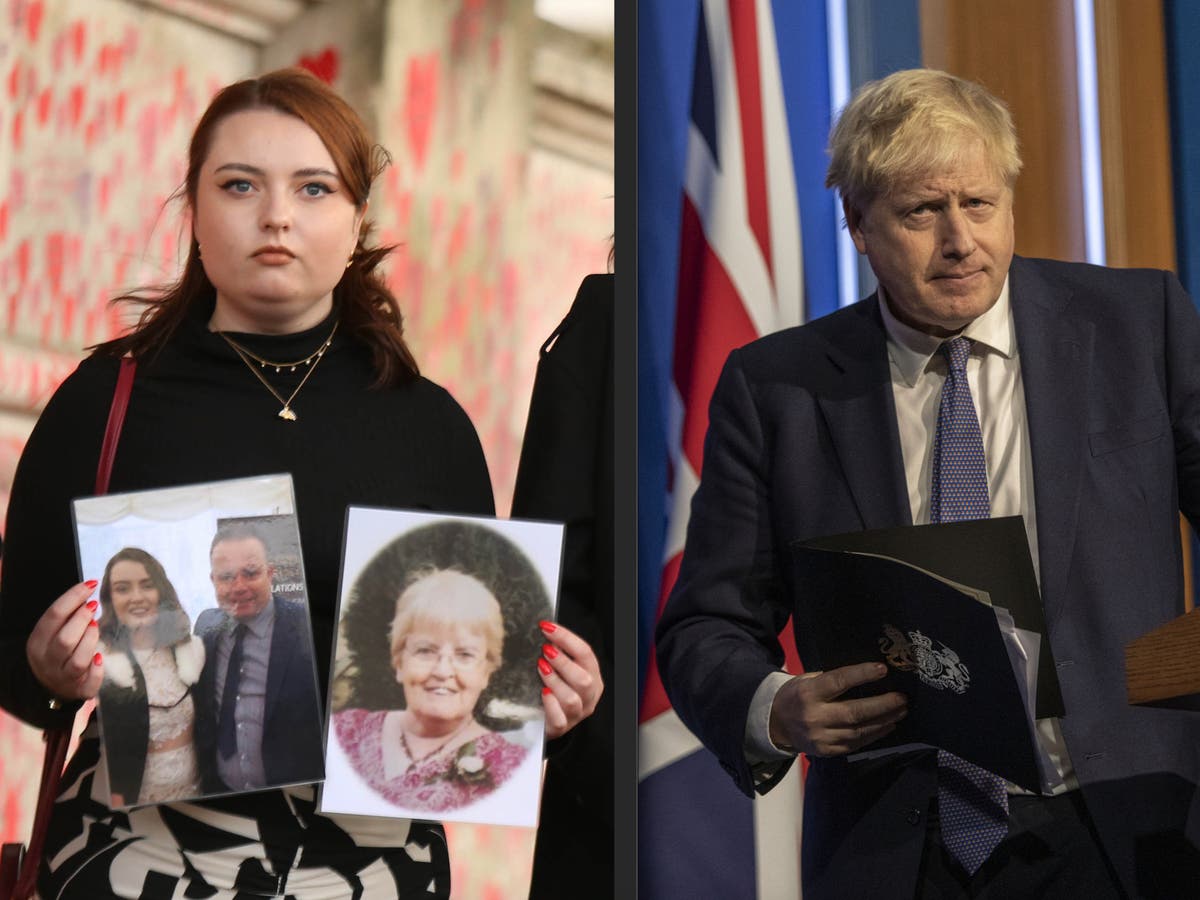 &lsquo;Truly beyond belief&rsquo;: Covid victim&rsquo;s daughter says she &lsquo;feels sick&rsquo; to think of No 10 party