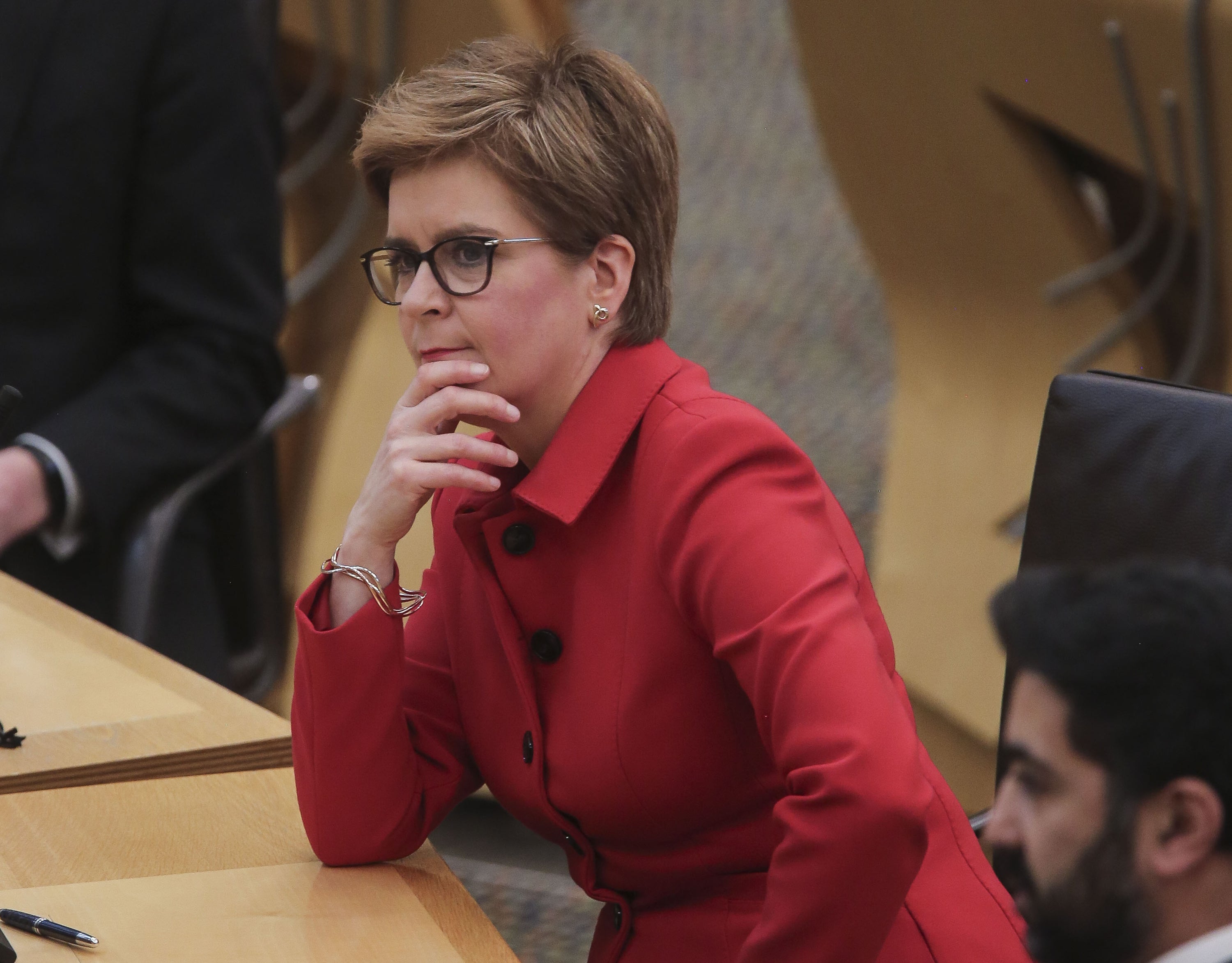 First Minister of Scotland Nicola Sturgeon during First Minister’s Questions in Holyrood. Picture date: Thursday December 2, 2021.