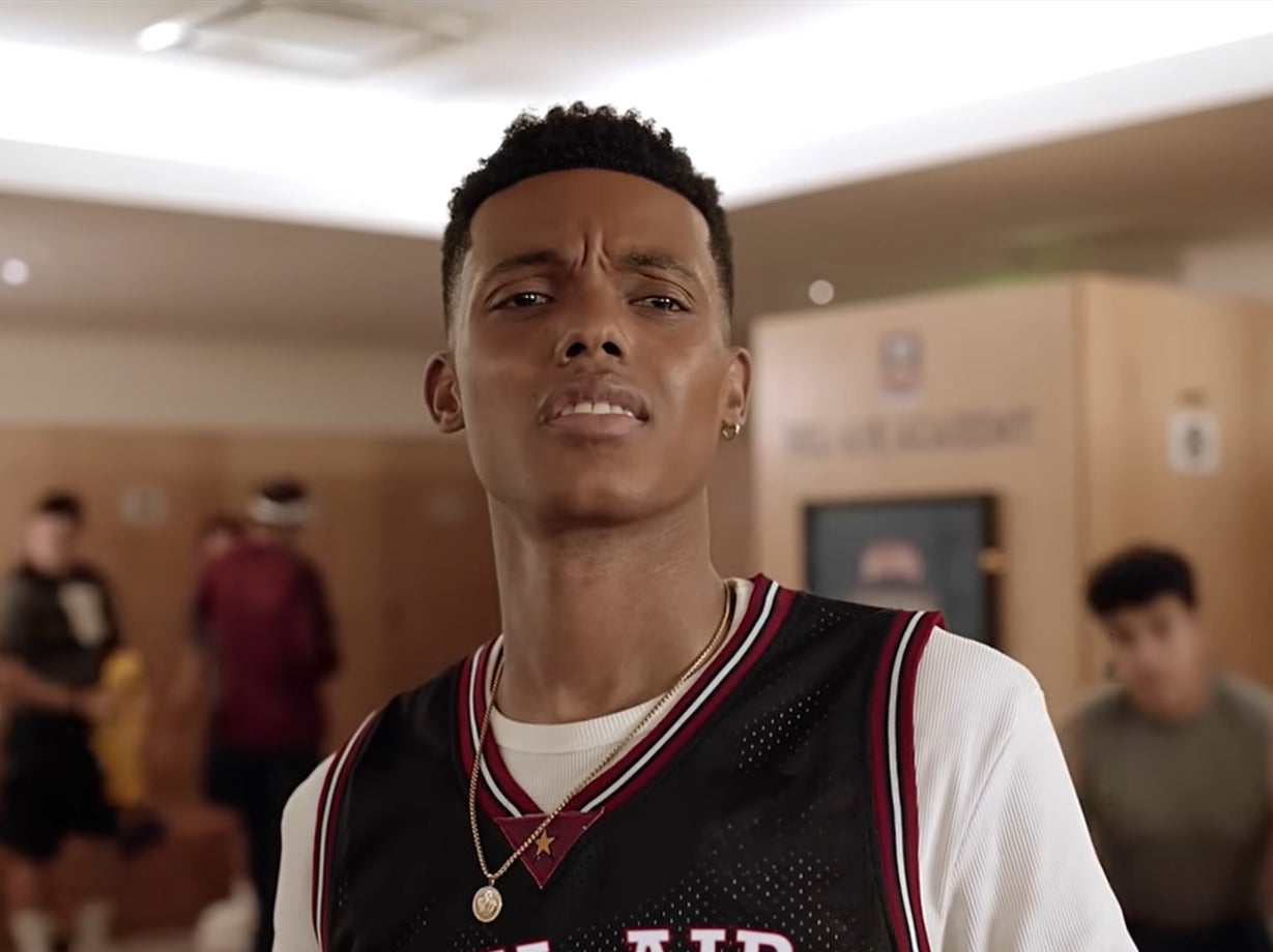 <p>Jabari Banks as Will Smith in ‘Bel-Air'</p>