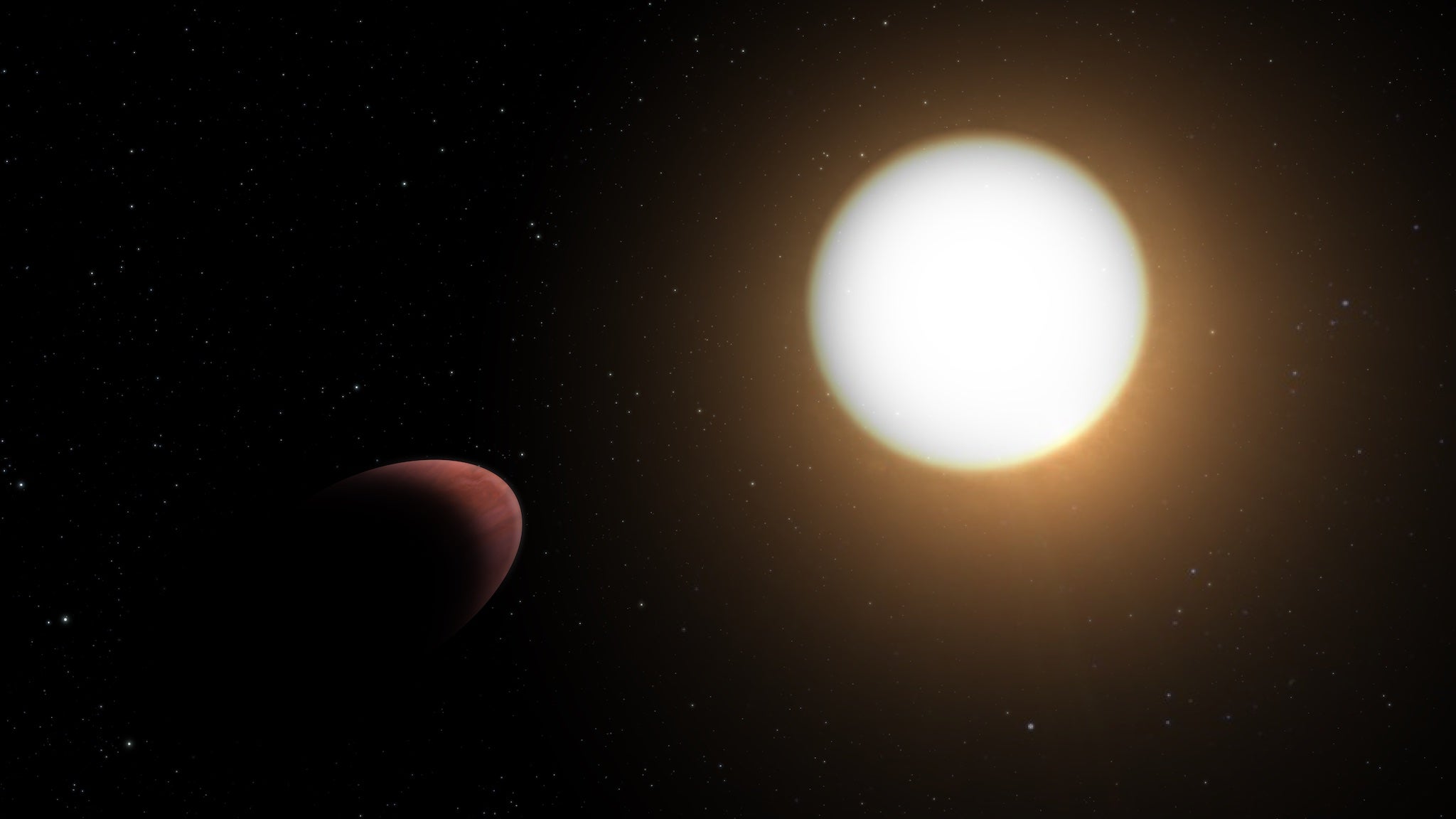 2048px x 1152px - Astronomers find 'deformed' planet that isn't round | The Independent
