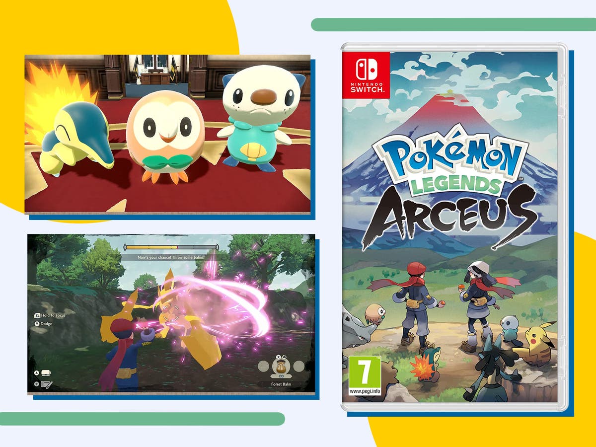 Pokémon Legends: Arceus – Extended gameplay video (Nintendo Switch) 