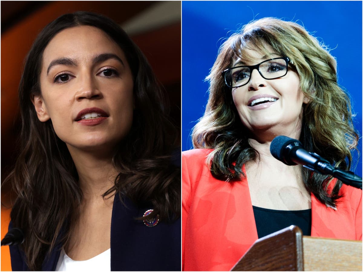 Sarah Palin claims AOC is &lsquo;obsessed with sex&rsquo; in bizarre Fox interview on feminism