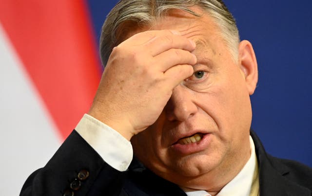 <p>Hungarian Prime Minister Viktor Orban </p>
