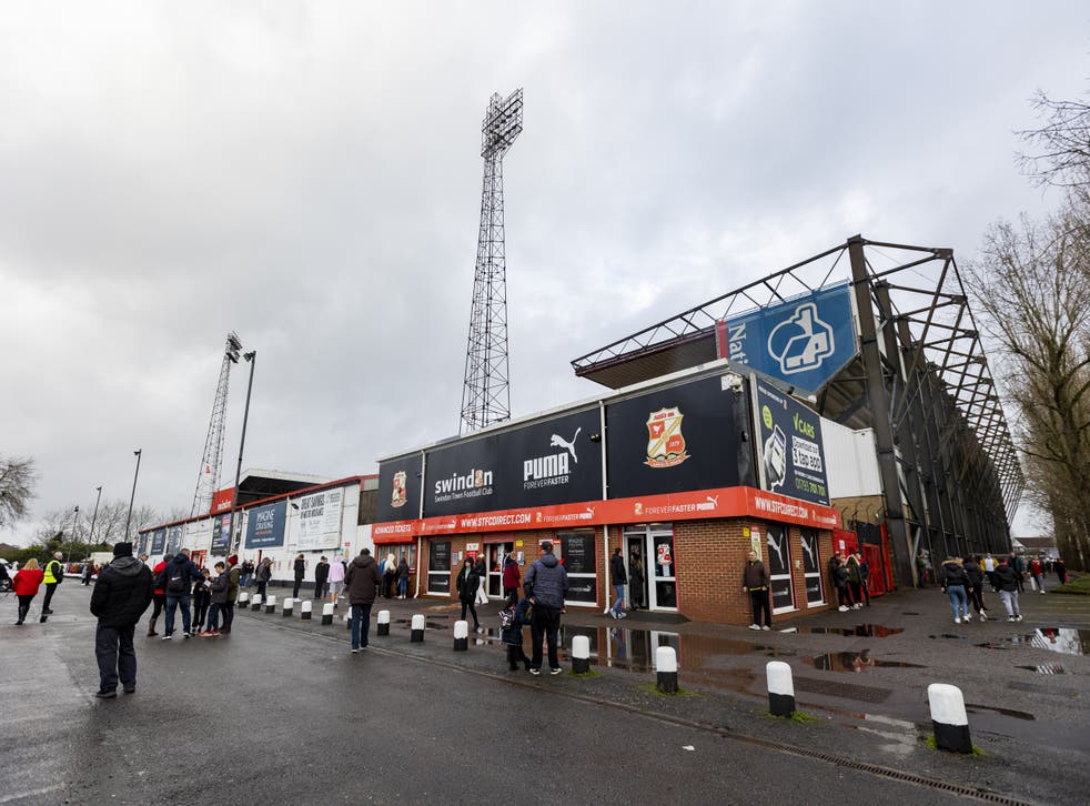 Wiltshire Police have arrested 13 people after Bradford’s team bus was attacked near the County Ground in October (Leila Coker/PA)