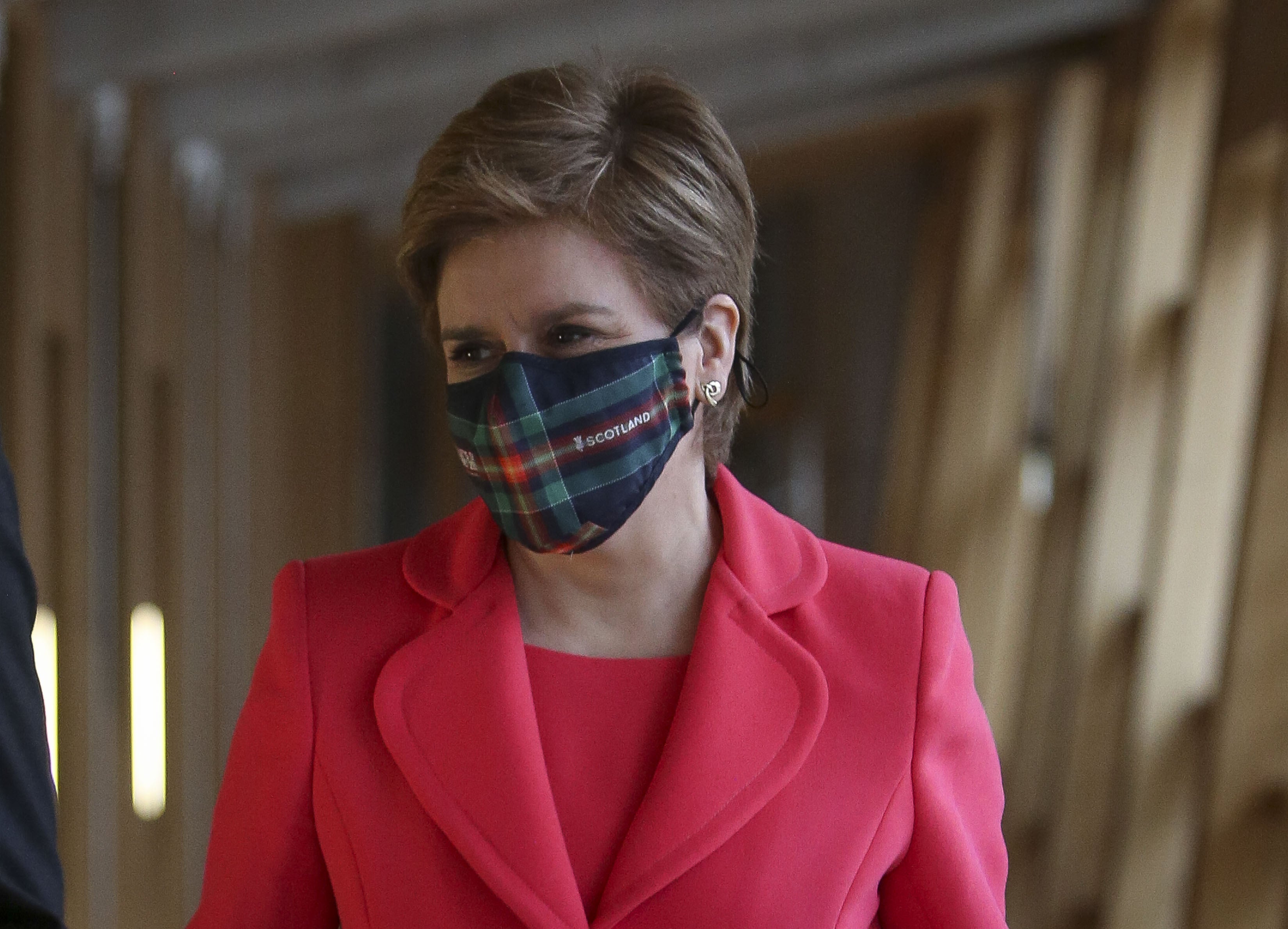 Nicola Sturgeon won praise for her calm communication style during the Covid crisis