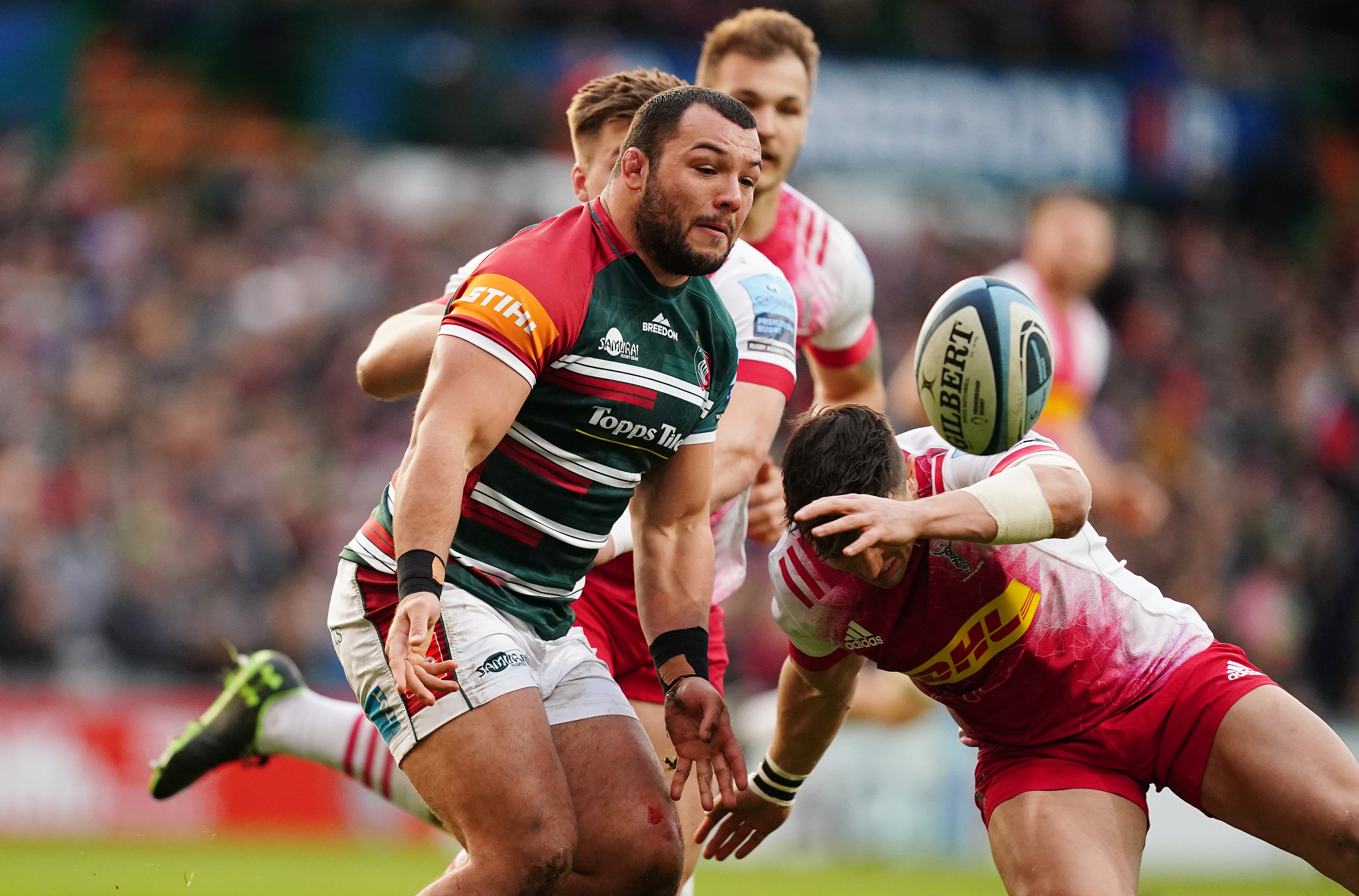 Leicester captain Ellis Genge (David Davies/PA)