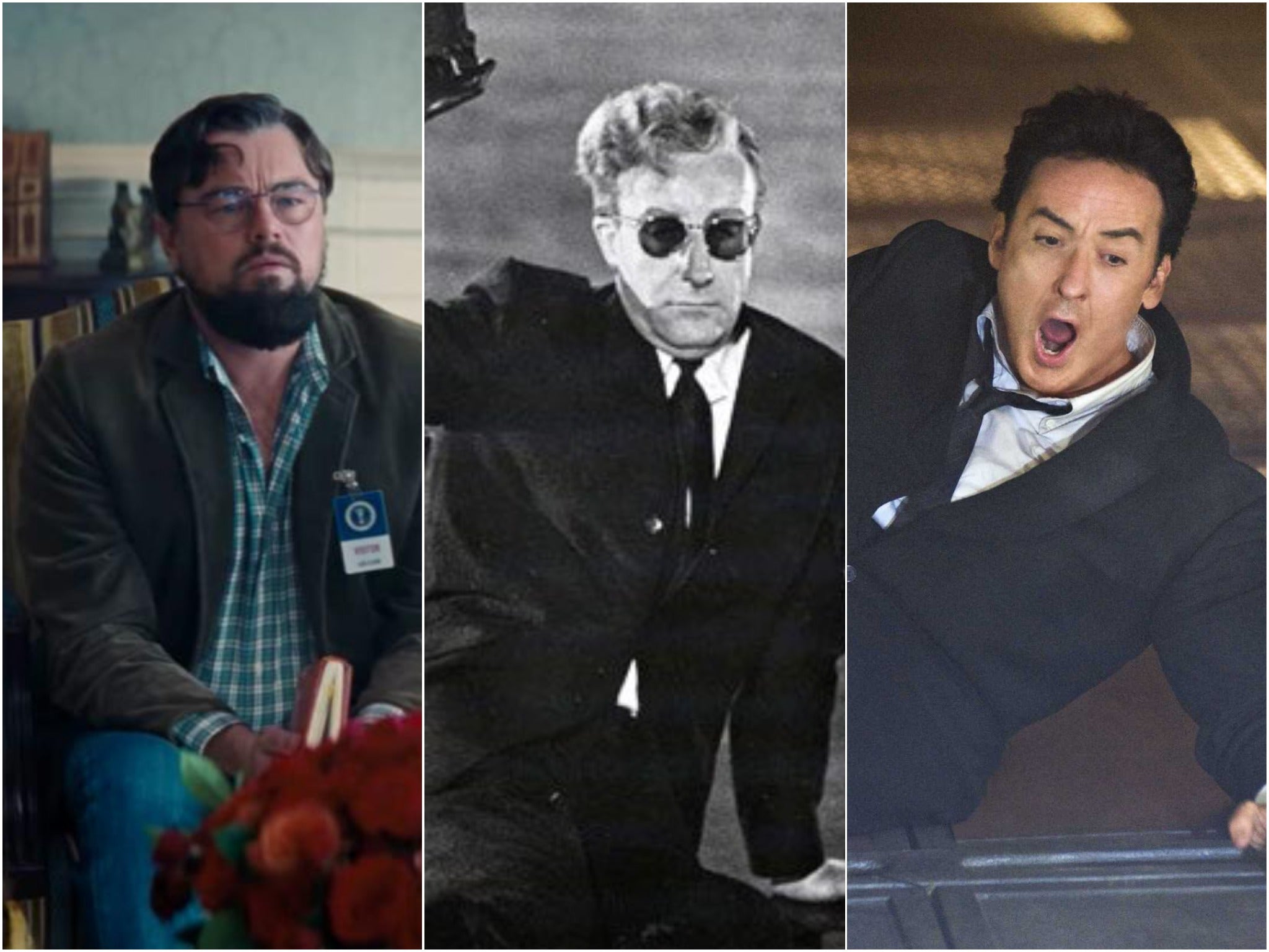 Eve of destruction: Leonardo DiCaprio in ‘Don’t Look Up’, Peter Sellers in ‘Dr Strangelove’ and John Cusack in ‘2012’
