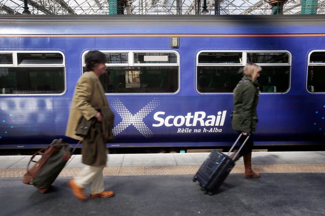 A ScotRail train (Danny Lawson/PA)