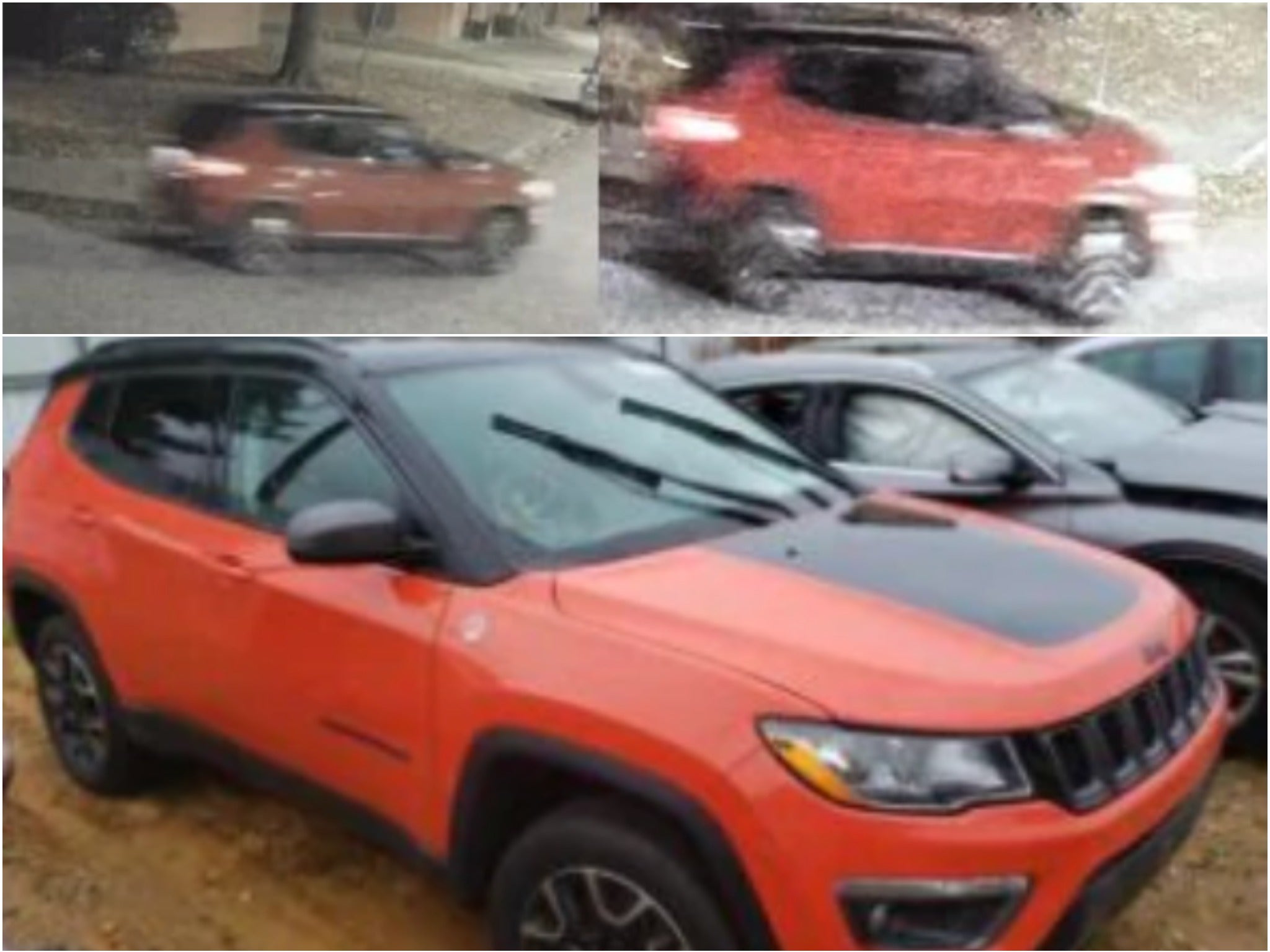 Police released images of a vehicle that could have been used by the suspects