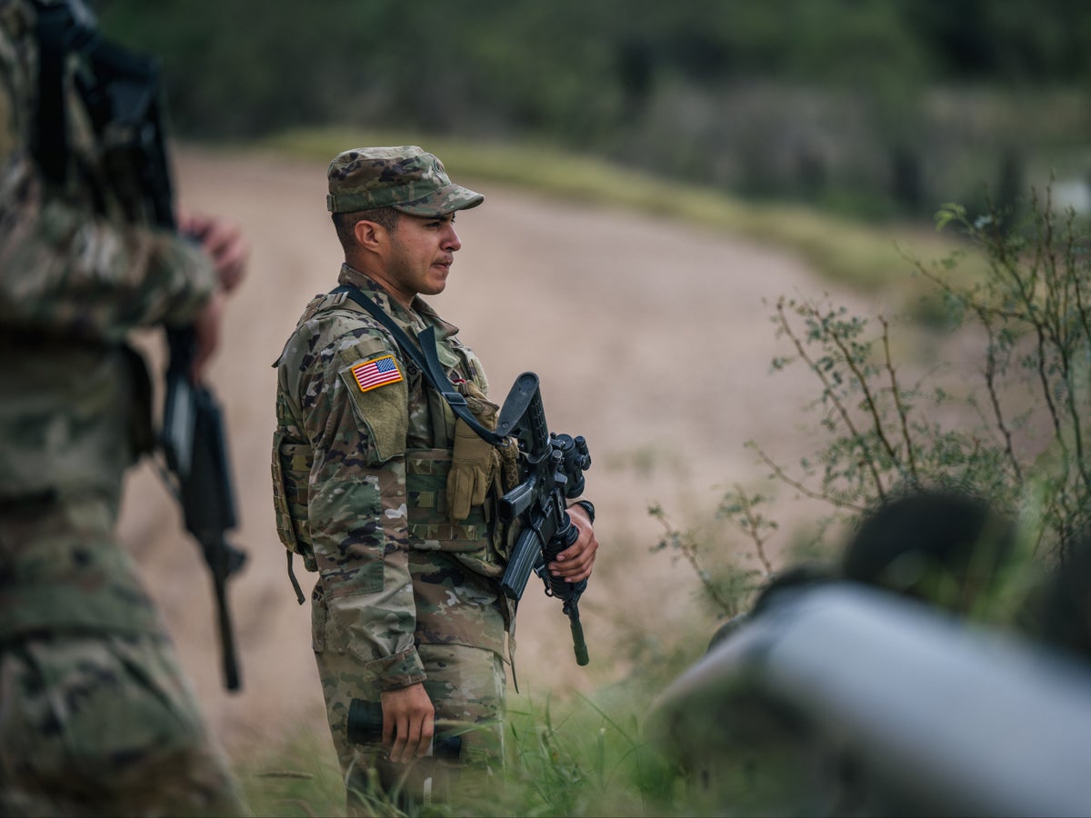 Operation Camo Christmas 2022 Overview Operation Lone Star: String Of National Guard Suicides Spark Criticism Of  Texas Border Mission | The Independent