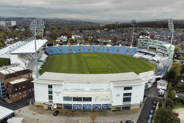 Azeem Rafiq believe Yorkshire should be allowed to host international games again (Danny Lawson/PA)