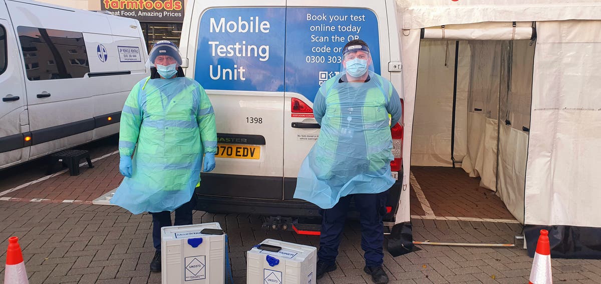 Ambulance service mobile testing units pass two million Covid tests mark