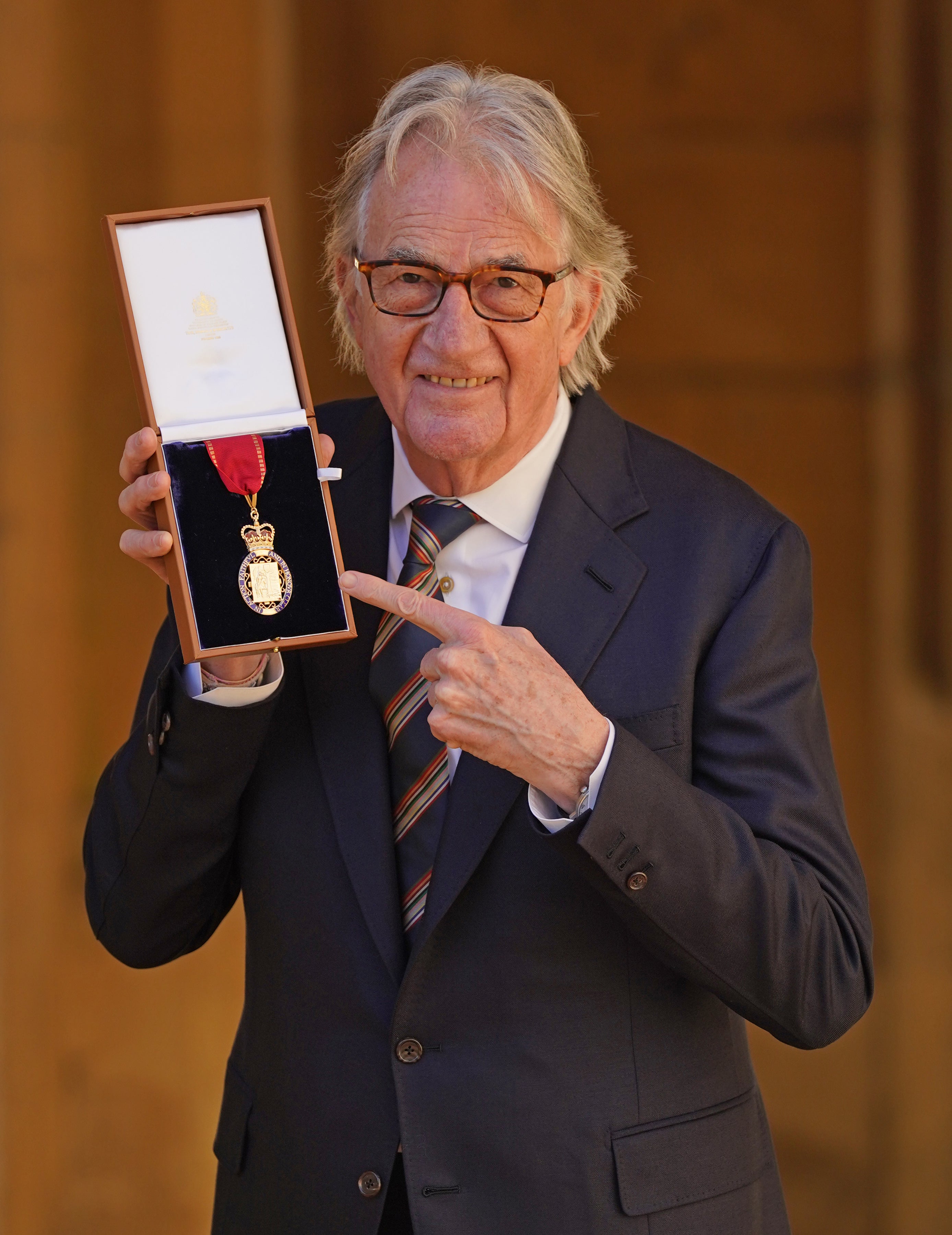 Designer Sir Paul Smith after he was made a member of the Order of the Companions of Honour (Steve Parsons/PA)