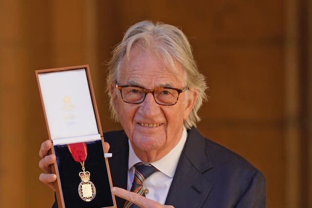 Designer Sir Paul Smith after he was made a member of the Order of the Companions of Honour (Steve Parsons/PA)