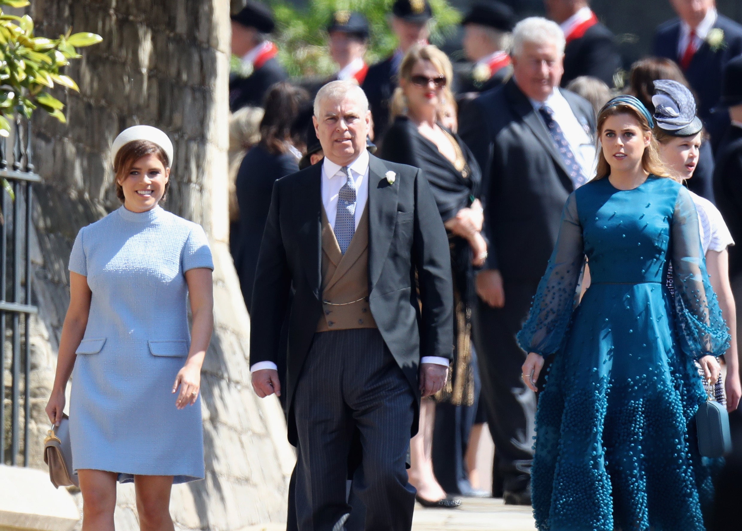 The duke has been supported by his daughters, Eugenie and Beatrice (Chris Jackson/PA)