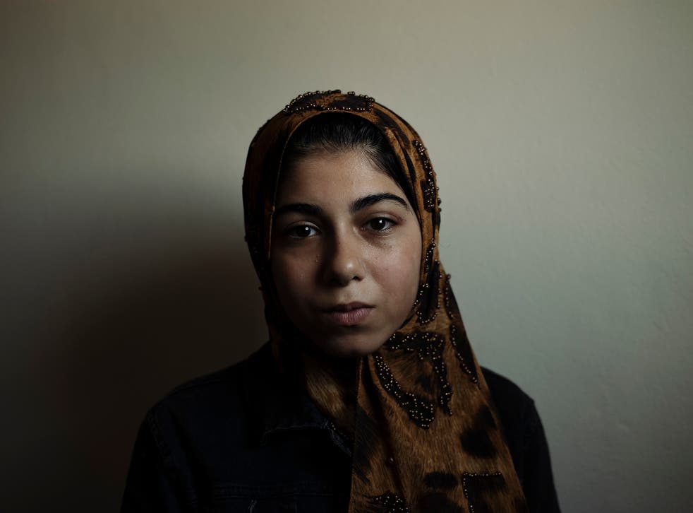 <p>Baraka, now 13, witnessed the death of her father, sister, grandmother, four uncles and two cousins during Gaza’s third war of 2014 </p>