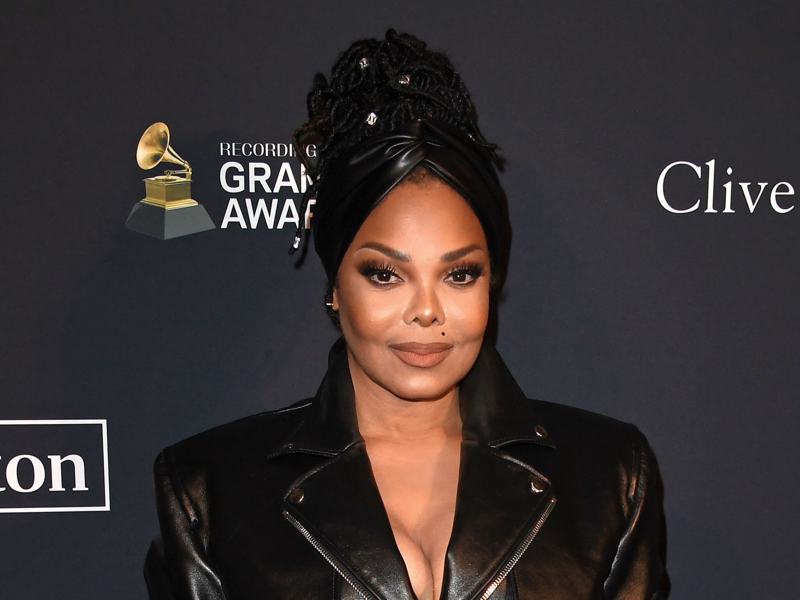 Janet Jackson attends the Recording Academy and Clive Davis pre-Grammy gala, 2020