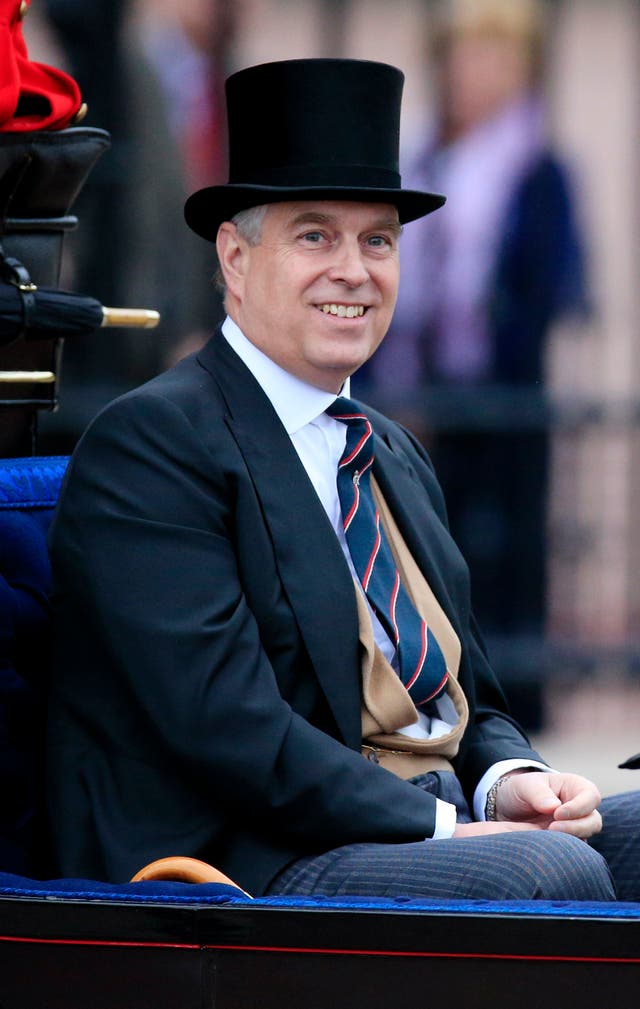 The Duke of York (Jonathan Brady/PA)