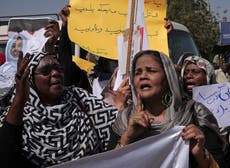 Egypt president urges Sudanese to talk, denies backing coup